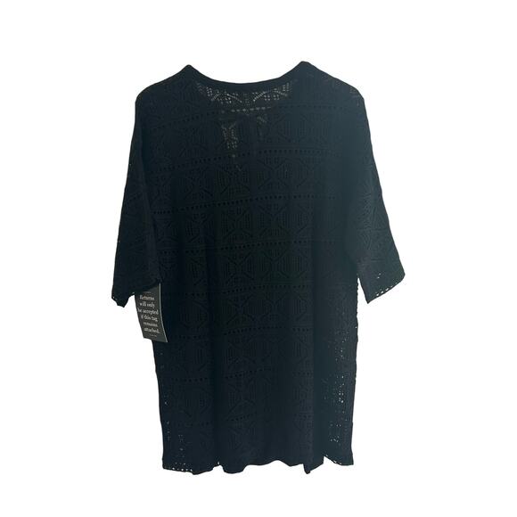NWT Pomander Place Crochet Knit Cover Up Sz XS - Picture 3 of 10